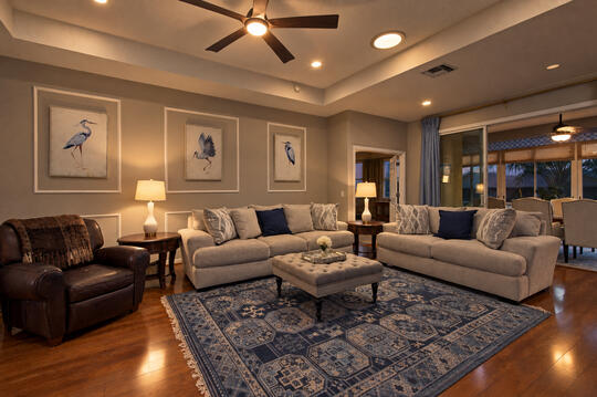 Twilight Living Room